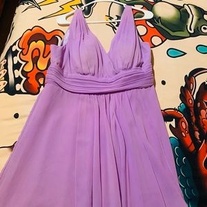 Lavender dress. Size 18